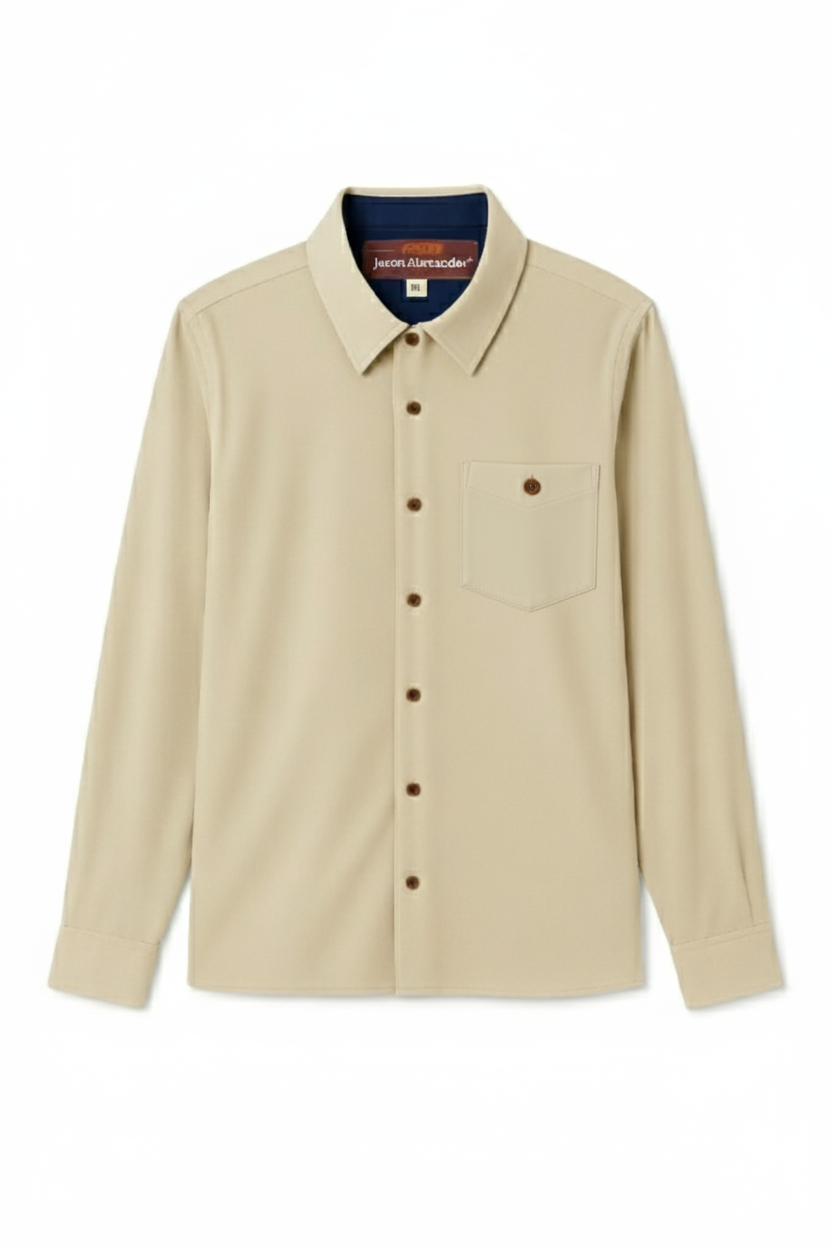 Sandstone Regular Fit Mens Button Down Shirt